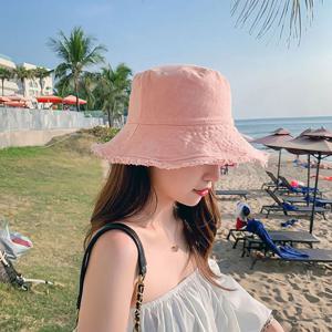 여자 남자 여행 캡모자 사파리 프린지 버킷햇 모자