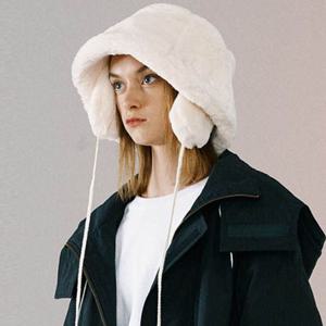 웜 벙거지 털 모자 귀달이 탈부착 베이직 트렌디