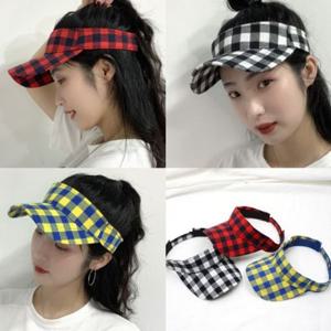 체크썬캡 선바이저(S1221)