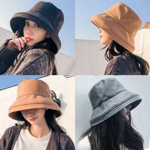 오버핏버킷햇 무지벙거지(S983-모베이직