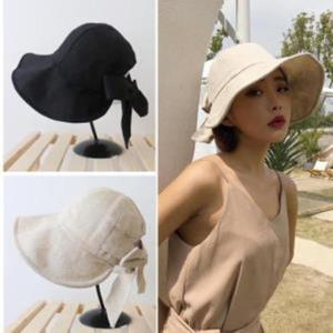 여름모자 LD-129 벙거지 린넨 여성 버킷햇