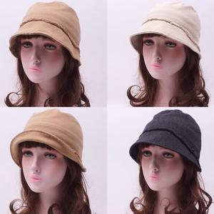 언발 빈티지 포인트 숏챙 면 벙거지 S1474