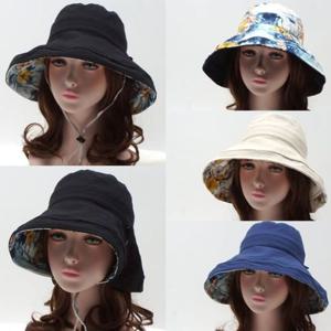 오버핏 코튼 양면벙거지(S1239-니뽄플라워)