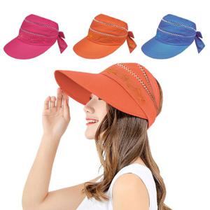 국내 여름 여성 썬캡 모자 쿨 가비온 플라워리 캡