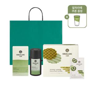 [오설록][말차라떼쿠폰 증정] 말차 리프레시(말차프레첼11g증정)