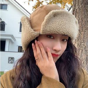 (헨리제이에스)겨울방한모자 귀달이양털모자 남녀공용