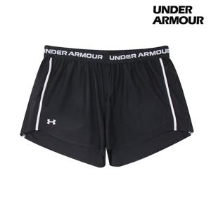 언더아머 UA 테크 플레이업 반바지 쇼츠 블랙 1389882-002