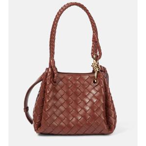 보테가베네타 Parachute 스몰 인트레치아토 레더 토트 백 P01031211