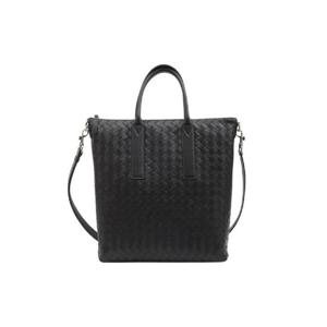 보테가 베네타 인트레치아토 지퍼 N S 토트백 블랙 815783V2HL18803