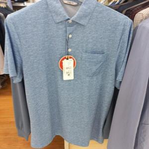 런던포그(계양) HL01 블루 반팔셔츠 LNATA16Z