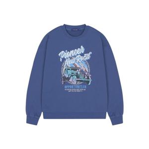 클라이드 남성 피그먼트 그래픽 맨투맨 티셔츠 FPATS122M