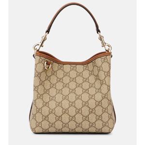 구찌 GG Emblem 스몰 캔버스 버킷 백 P01068845