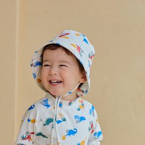 [엠케이] 티라노 아동 물놀이모자 버킷햇 UV썬블럭햇 205673