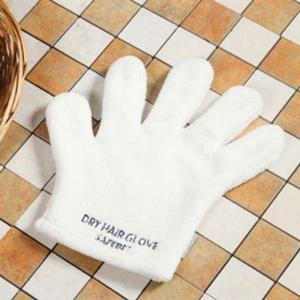 머리드라이장갑 수건장갑 드라이장갑 극세사수건 드라
