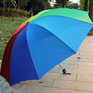 3단우산 우산 3단 무지개