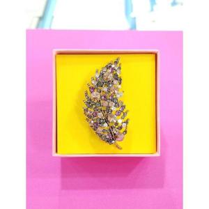 로뎀 세이브존05 Premium E 스와로브스키 낙옆 브로치(멀티)03 RDA24010056