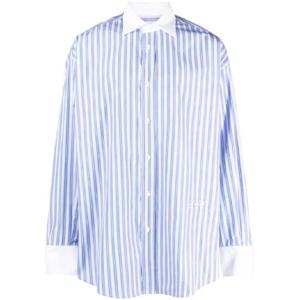 26 SS 메종마르지엘라 로고 자수 스트라이프 셔츠  S52DT0011S78146 TP432163925