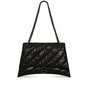 26 SS 발렌시아가 크러시 체인 미디엄 숄더 백 716393210IY TP432415721