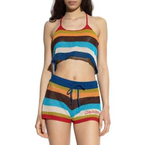 디스퀘어드2 썸머 러버스 니트 홀터넥 탑 S73HA0171D13128 961 TP936968188