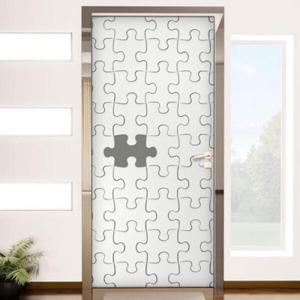 아트박스/꾸밈 cg610-퍼즐_현관문시트지