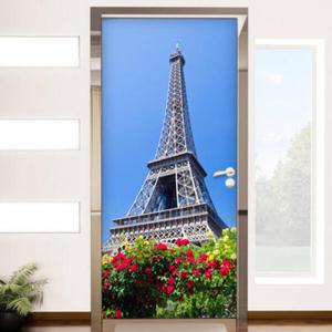 아트박스/꾸밈 cr594-프랑스의명소에펠탑_현관문시트지
