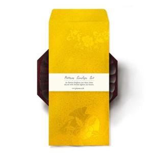 아트박스/프롬앤투 황금 복주머니 비단봉투 FB2021p-6 (3장)