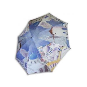 아트박스/헬로레인캣츠 산토리니 5단 미니우산