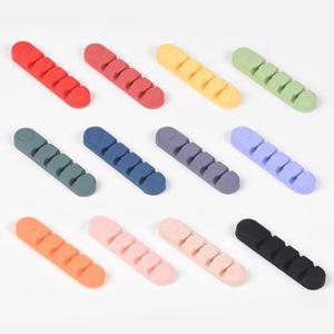 아트박스/브리스크스타일 케이블픽스 실리콘 케이블 정리 홀더