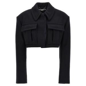 Stella McCartney 롱 슬리브 크롭 재킷 6500753CU850 4101 TP944031754