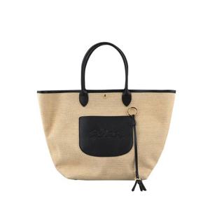 롱샴 10308 HGK 001 르 플리아쥬 컬렉션 L 바스켓 백 블랙