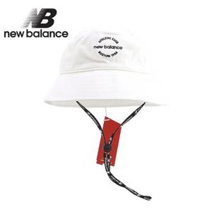 뉴발란스 키즈 에센셜 코튼 버킷햇(NK8BDS203U-10)_화이트