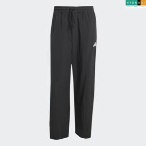 아디다스 현대백화점 [MAN] 에센셜 스몰 로고 우븐 오픈 헴 팬츠 JM1778 인기바지 [현대백화점 쇼핑백 증정]