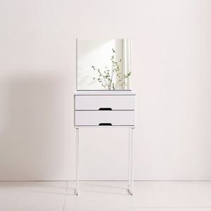 C7291 입식 화장대 사각 거울 세트 500 2colors