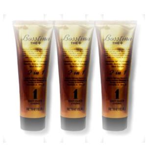 보스티나 더플러스 염모제 흑갈색 110ml 3개