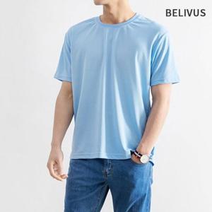 빌리버스 남자 반팔티 라운드 무지 티셔츠 BDT186