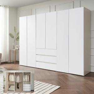 [더젠] 델리아 2400 옷장세트3