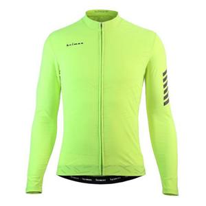 긴팔져지 하이만 HML904 메쉬네온그린 긴팔저지 자전거의류