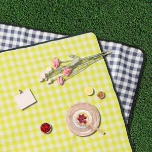 피크닉 체크 돗자리 소형