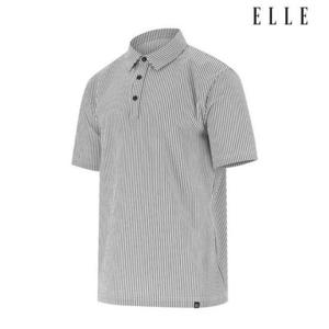 엘르골프 세이브존01 남성 시어서커 폴로 티셔츠 6L35201 199