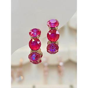 볼라레 세이브존03 볼라레 루비 글로우 은침 링귀걸이 AGSSS1796A