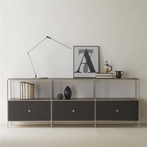 우아미가구 제인 모듈 선반 수납 높은 거실장 2000