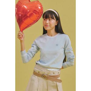 [르꼬끄골프] 여성 에센셜 라운드 긴팔 스웨터 (GQ322LKP99)