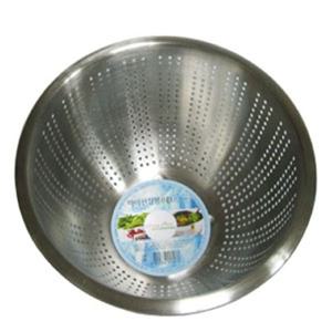 키친프리 스텐 펀칭볼 타공바구니(대-27.5cm) 믹싱볼 볼 보울 믹싱볼 샐러드볼 믹싱그릇 샐러드그릇 주방식