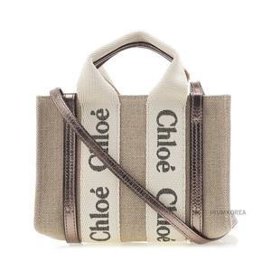 [끌로에] SS25 여성 미니 우디 토트백 CHC25SP237O81 074