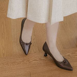 [지쎄공식몰] 천연가죽 여성수제화 셀리아 스틸레토 펌프스 GIS-46280