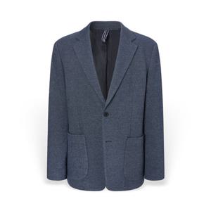 [헤지스 남성] 남성 투톤 울 라이크 져지 자켓 HZJA5D341N2 HZJA5D341