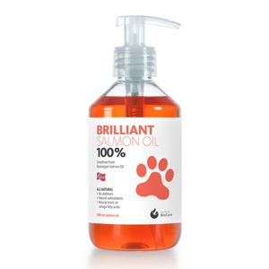 브릴리언트 연어오일 300ml 강아지 고양이 영양제