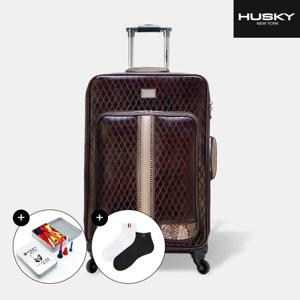 [골프티+양말 증정]허스키 다이아몬드 캐리어 보스턴백[여성용][브라운][HD-540052406]