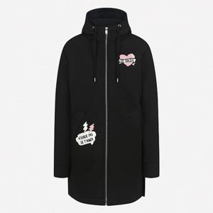 [뱅뱅]여성 네오프렌 후드 롱 점퍼 NUY603