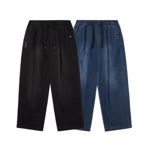 라이프워크팬츠 CQK LW243DL359 L3 원턱 데님 와이드 팬츠